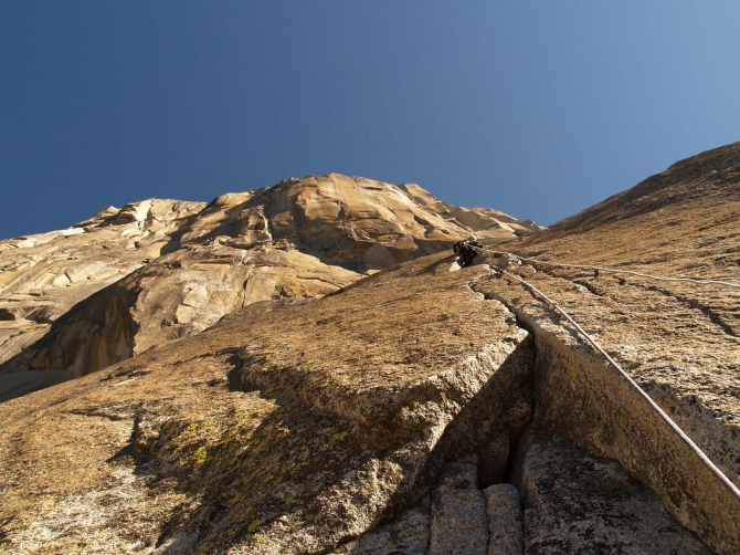 El Cap. The Shield. VI 5.7 C4 or A3, 30 верёвок (Альпинизм, yosemite, йосемиты, эль капитан, el capitan, half dom)