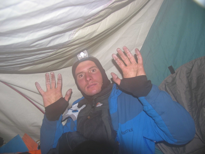 Каравшин 2007 и забавные приключения Демченков на большой-пребольшой стене (Альпинизм)