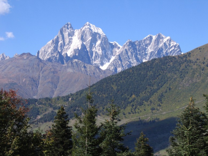 Осень в Сванетии: Айлама и Вахушти (Альпинизм, сванетия, кавказ)