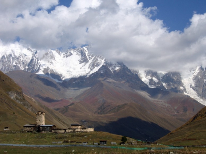 Осень в Сванетии: Айлама и Вахушти (Альпинизм, сванетия, кавказ)