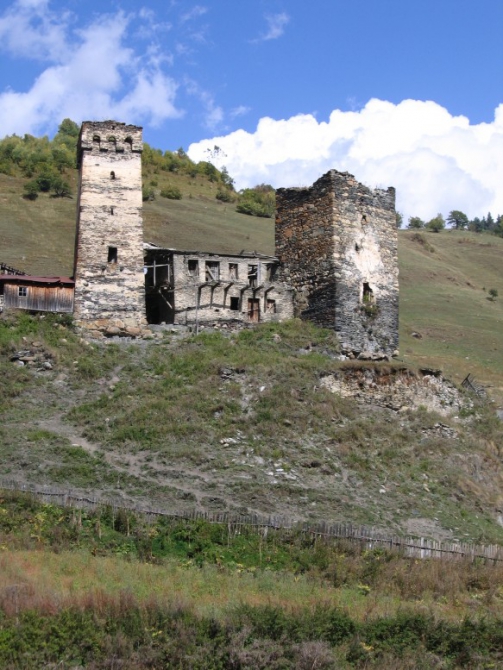 Осень в Сванетии: Айлама и Вахушти (Альпинизм, сванетия, кавказ)