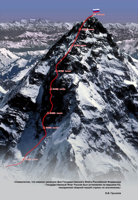 "Лучшее восхождение российских альпинистов 2007 года" (Альпинизм, фар, вечер, золотой ледоруб)