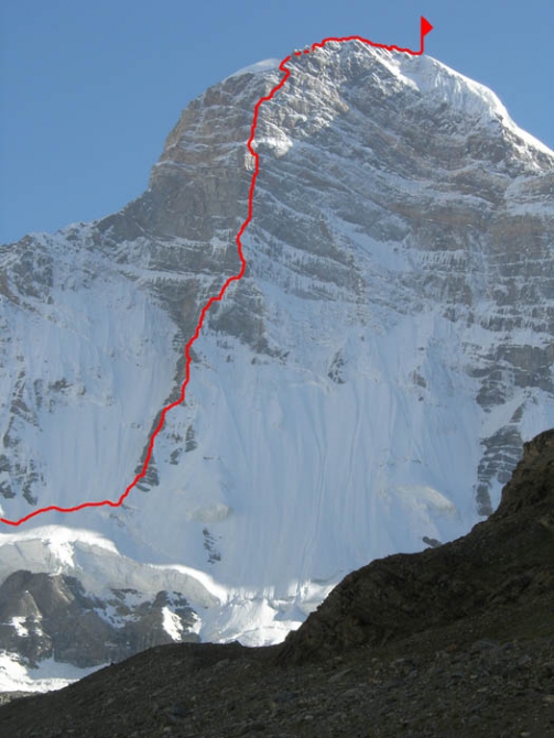 "Лучшее восхождение российских альпинистов 2007 года" (Альпинизм, фар, вечер, золотой ледоруб)