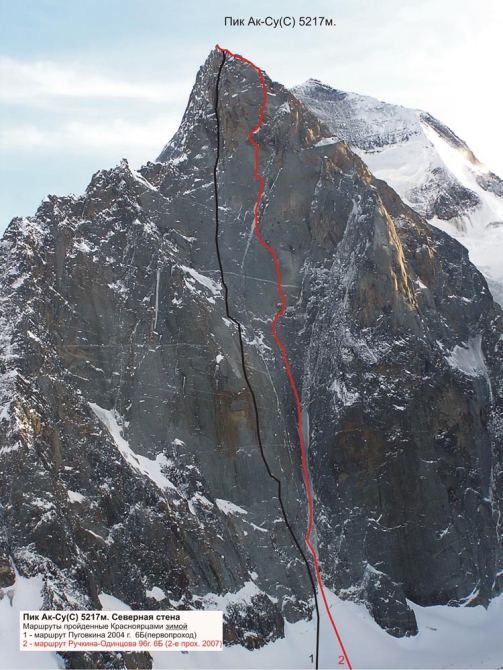 "Лучшее восхождение российских альпинистов 2007 года" (Альпинизм, фар, вечер, золотой ледоруб)