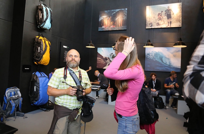 Одна глава из Outdoor-2014 (снаряжение, фридрихсхафен, рюкзаки, thule, коляска для бега)