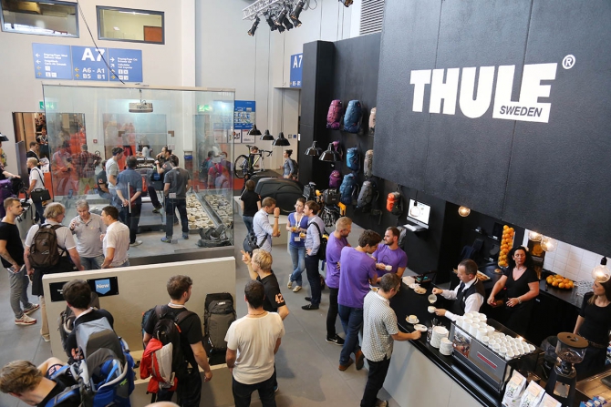 Одна глава из Outdoor-2014 (снаряжение, фридрихсхафен, рюкзаки, thule, коляска для бега)