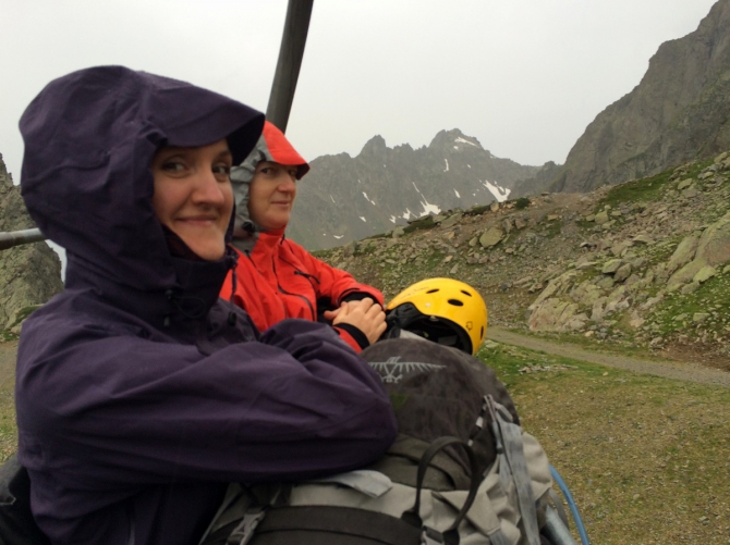 "Непогода в горах непогода"© или "Июль в Шамони" (Альпинизм, альпы, альпинизм в альпах, мюнхенский альпклуб)