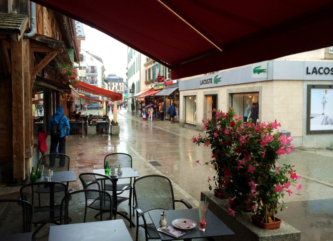 "Непогода в горах непогода"© или "Июль в Шамони" (Альпинизм, альпы, альпинизм в альпах, мюнхенский альпклуб)