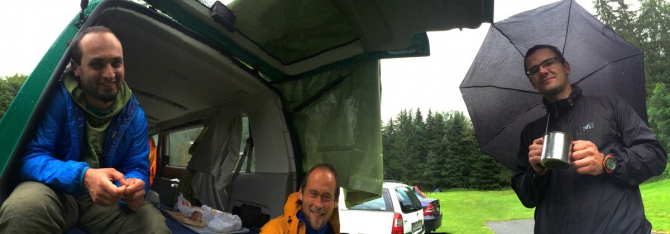 "Непогода в горах непогода"© или "Июль в Шамони" (Альпинизм, альпы, альпинизм в альпах, мюнхенский альпклуб)