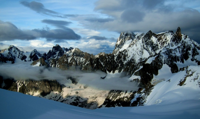 "Непогода в горах непогода"© или "Июль в Шамони" (Альпинизм, альпы, альпинизм в альпах, мюнхенский альпклуб)