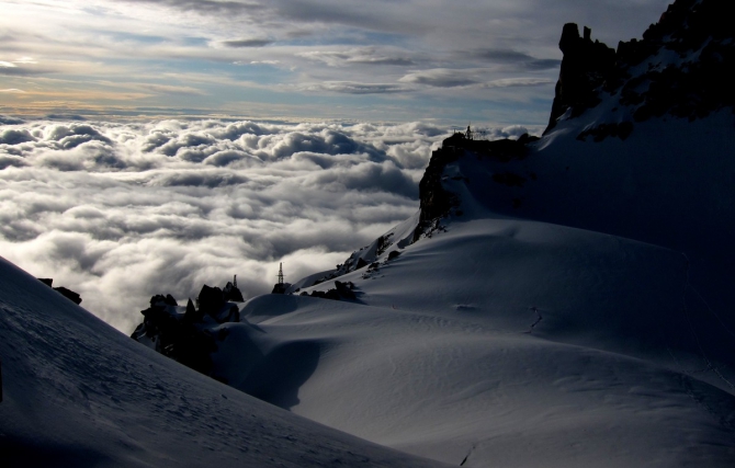"Непогода в горах непогода"© или "Июль в Шамони" (Альпинизм, альпы, альпинизм в альпах, мюнхенский альпклуб)
