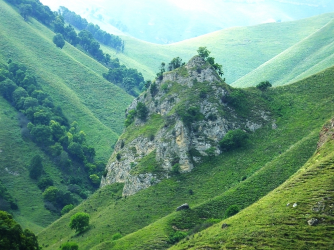 Джипинг: Былым - Ак-топрак - Чегем. (Путешествия, приэльбрусье)