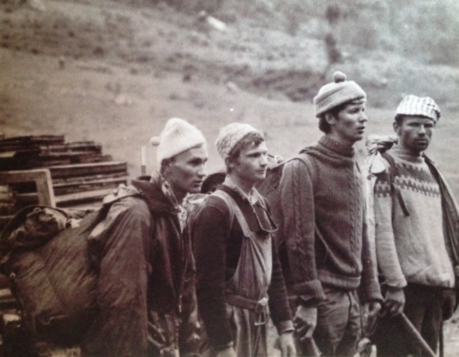 Старая фотография. (Альпинизм)