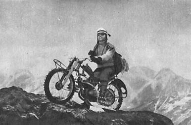 Эльбрус на мотоциклах. (Альпинизм, альпинизм, легенды, история.)