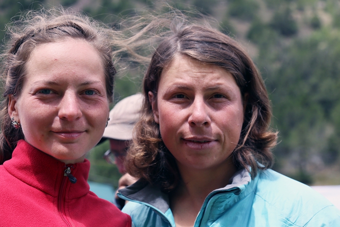 Елена Дмитренко передает с Чемпионата России по альпинизму (каравшин)