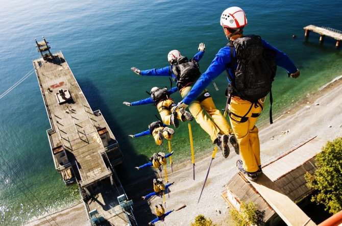 Команда EAAT представляет... (Путешествия, роупджампинг, абхазия, фото)