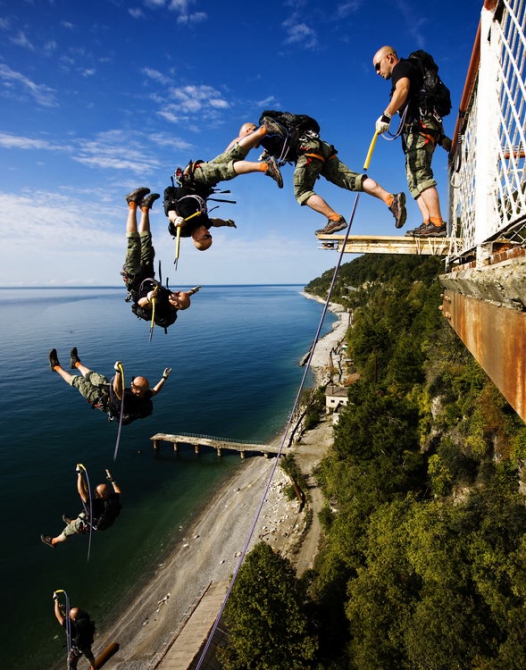 Команда EAAT представляет... (Путешествия, роупджампинг, абхазия, фото)