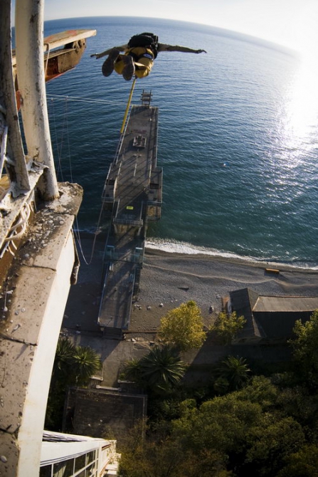 Команда EAAT представляет... (Путешествия, роупджампинг, абхазия, фото)