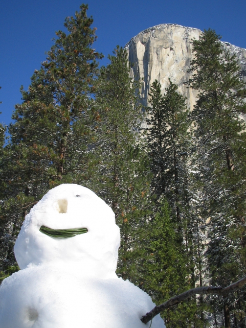 Йосемиты в марте (Альпинизм, эль капитан, yosemite)