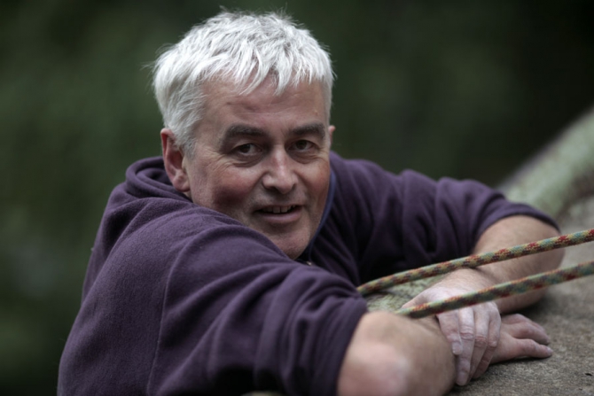 Каменный скалодром в Десногорске. Продолжение. (Скалолазание)