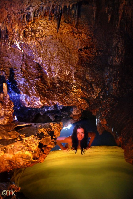 Арт-фотография под землей. (Спелеология, спелеология, пещеры, календарь, крым, speleo, караби, красная, кизил коба, паводок, кастере)