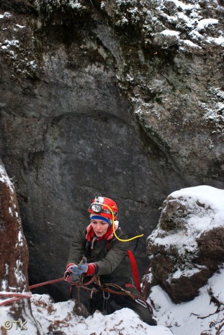 Арт-фотография под землей. (Спелеология, спелеология, пещеры, календарь, крым, speleo, караби, красная, кизил коба, паводок, кастере)