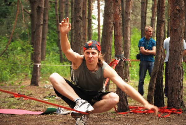 Киевский слэклайн фестиваль состоялся !!! (slackline, слєклайн)