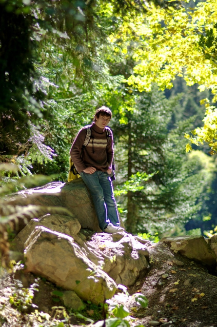 Фотографируем зубров (Путешествия, осень, домбай)