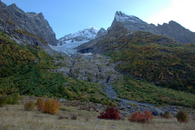 Фотографируем зубров (Путешествия, осень, домбай)