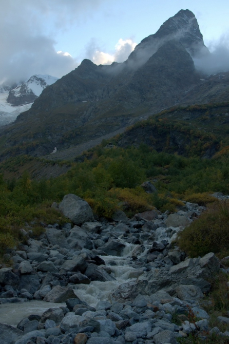Фотографируем зубров (Путешествия, осень, домбай)