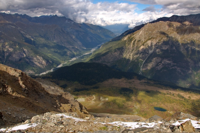 Фотографируем зубров (Путешествия, осень, домбай)