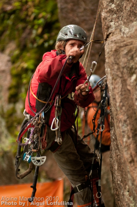 Альпинистский марафон. Фото. (Альпинизм, ам2010)