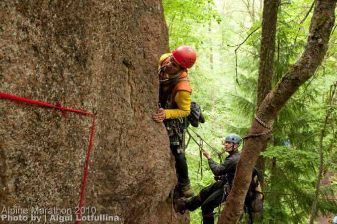 Альпинистский марафон. Фото. (Альпинизм, ам2010)