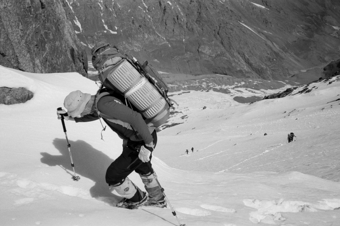 Фотографии с несхоженного Казбека. (Альпинизм, осетия)