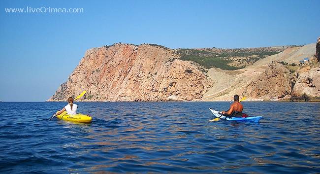 Морской каякинг в Крыму: Балаклава-Фиолент-Казачка (Вода)