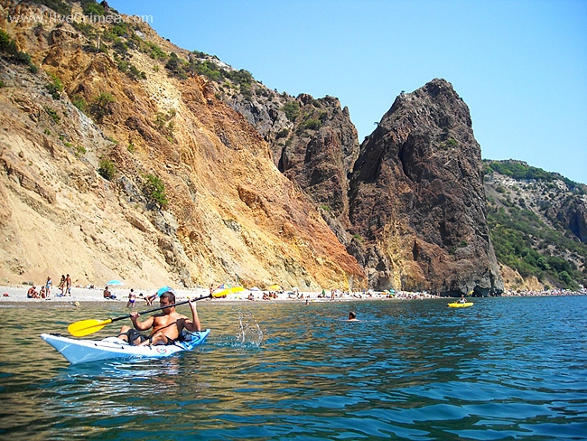 Морской каякинг в Крыму: Балаклава-Фиолент-Казачка (Вода)