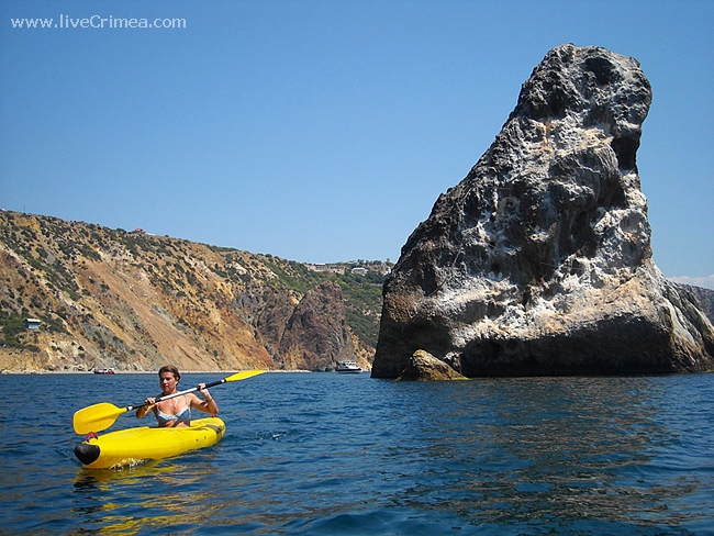 Морской каякинг в Крыму: Балаклава-Фиолент-Казачка (Вода)