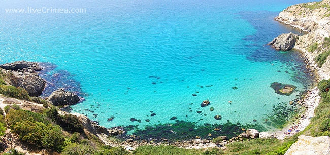 Морской каякинг в Крыму: Балаклава-Фиолент-Казачка (Вода)