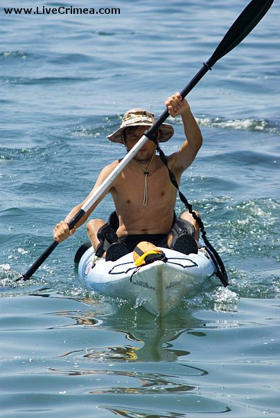Морской Каякинг на Фиоленте (Севастополь, Вода, крым, морские каяки)