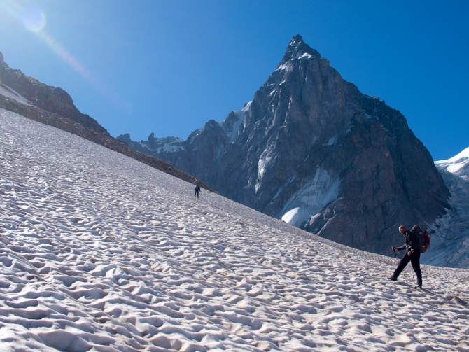 Ушба. Охота пуще неволи. (Альпинизм, ушба щуровского ушбинский ледопад)