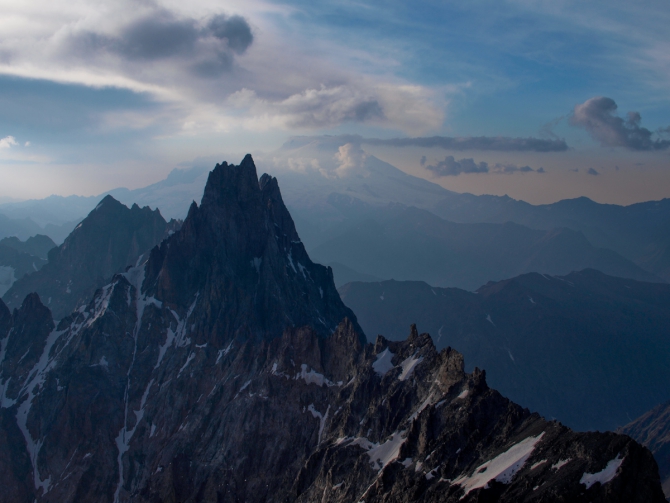 Ушба. Охота пуще неволи. (Альпинизм, ушба щуровского ушбинский ледопад)