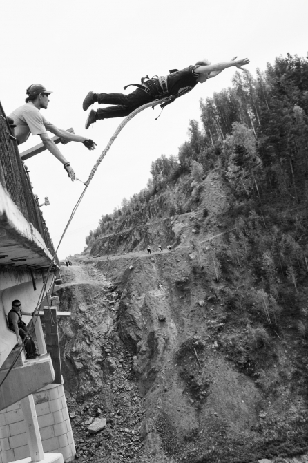 RopeJump (Воздух, прыжки, веревка, мост, фотоконкурс risk zone)