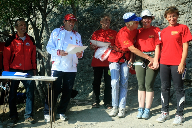 Чемпионат ветеранов скалолазания и альпинизма СССР 2010 (Скалолазание)