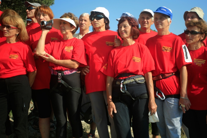 Чемпионат ветеранов скалолазания и альпинизма СССР 2010 (Скалолазание)