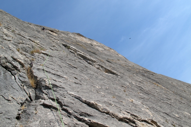 Крым, Сокол, Большой Карниз. 20. 09. 10. (Скалолазание)