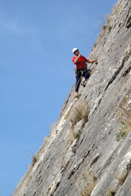 Крым, Сокол, Большой Карниз. 20. 09. 10. (Скалолазание)