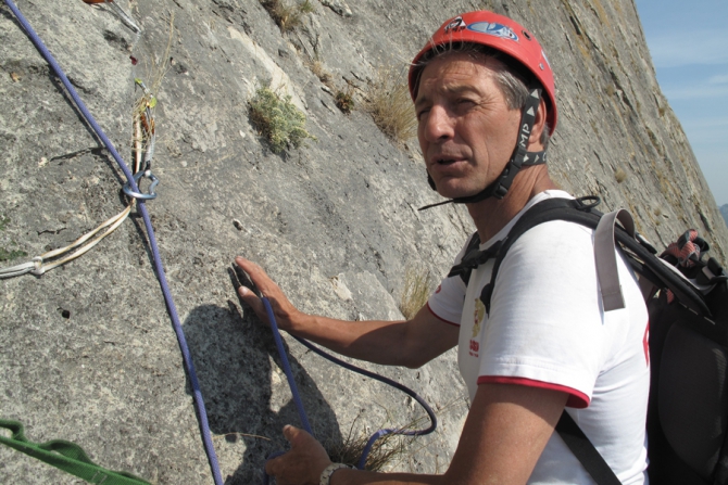 Крым, Сокол, Большой Карниз. 20. 09. 10. (Скалолазание)