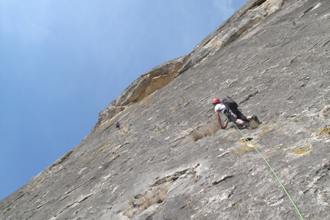 Крым, Сокол, Большой Карниз. 20. 09. 10. (Скалолазание)