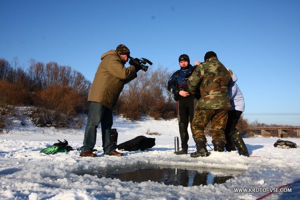 Вперед, в прошлое! Или дайв-экспедиция на 32 миллиона лет назад.... (Вода, зима, экстрим, дайвинг, тюмень, археология, курган, погружения, подледная нырялка, акулы)