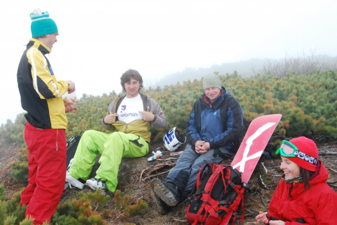 Камчатка. Родниковая. Закрытие сезона 2010. (Бэккантри/Фрирайд)